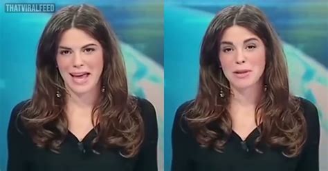 News Anchor Gives Viewers An Eyeful On Live Tv After。